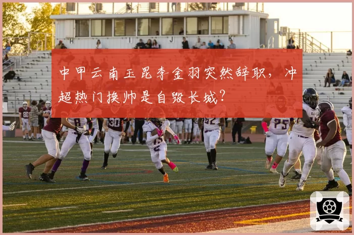 中甲云南玉昆李金羽突然辞职，冲超热门换帅是自毁长城？