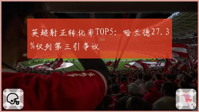 英超射正转化率TOP5:哈兰德27.3%仅列第三引争议